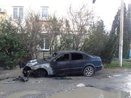 В Крыму за пять дней сгорели 11 машин